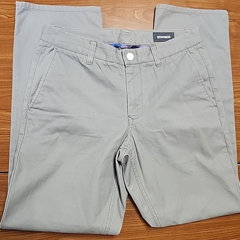 Bonobos The Original Chino Pants Straight Fit Graphites Casual Preppy 30x30